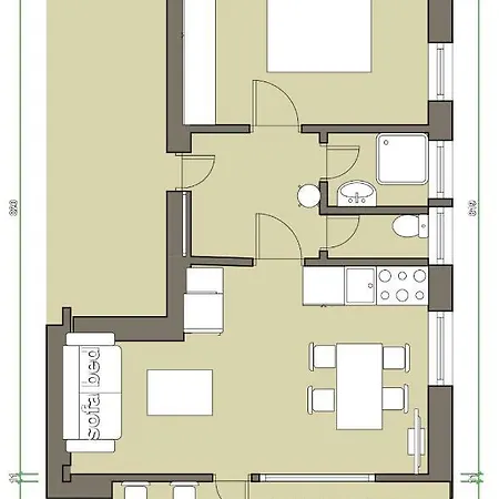 アパート Zell Am View *